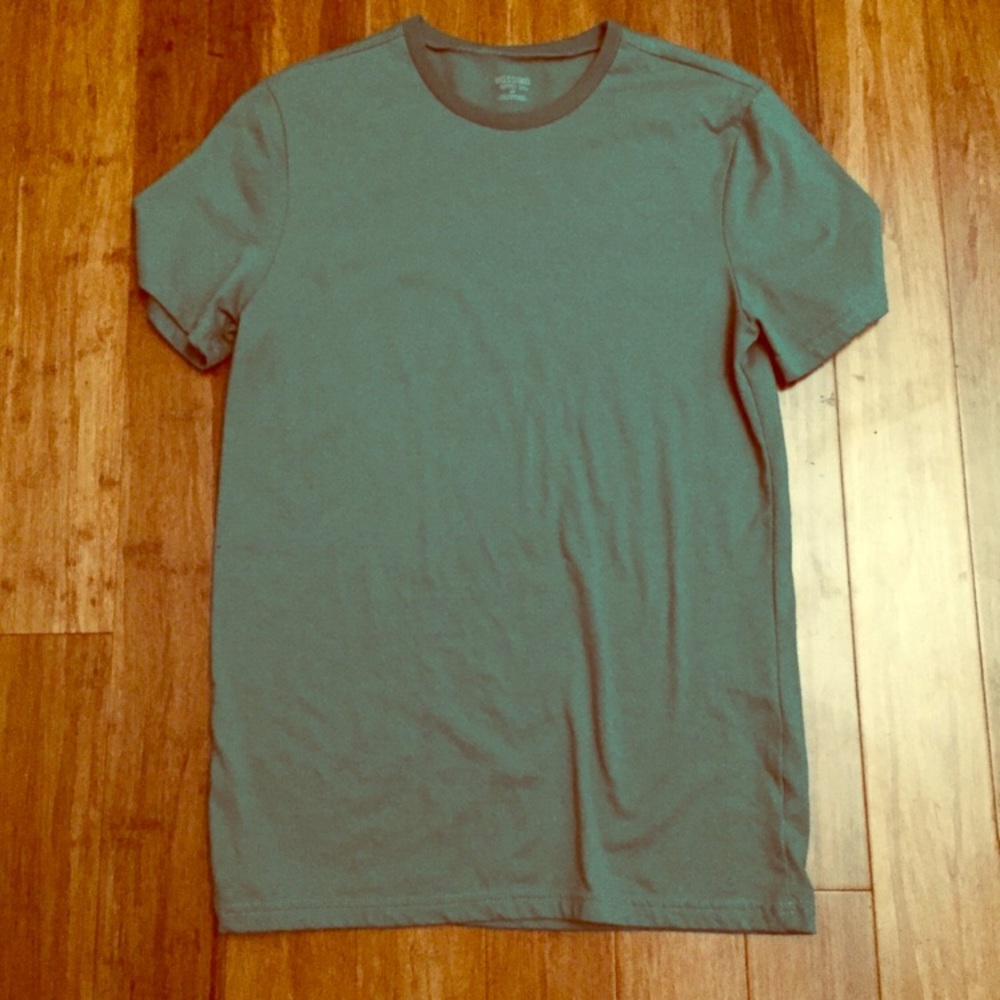 Teal plain t-shirt